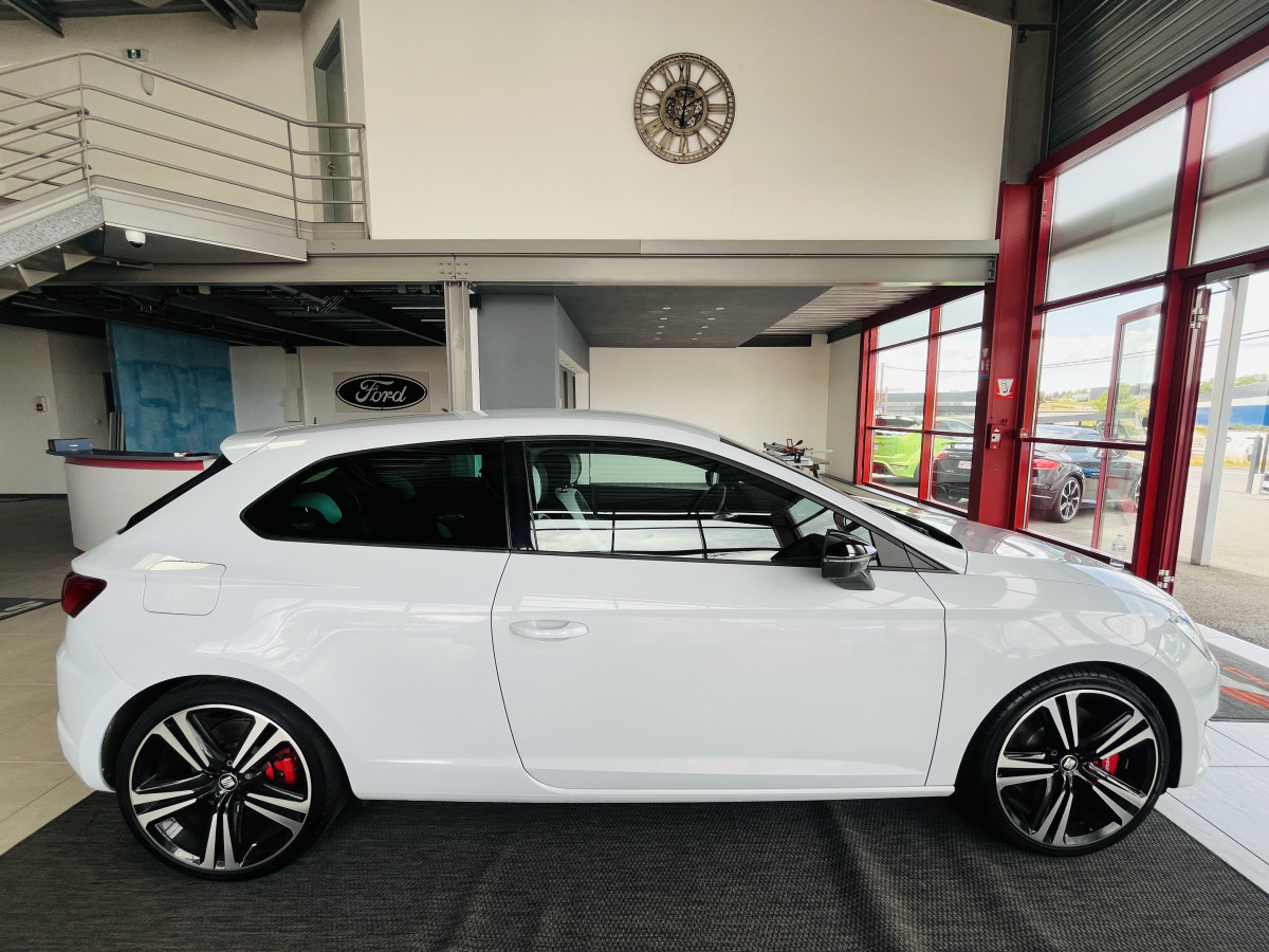 SEAT LEON SC 2,0 TSI CUPRA 290 DSG6 GPS FULL LED REGULATEUR DCC SEAT SOUND BLUETOOTH PARK ASSIST EXCELLENT ETAT