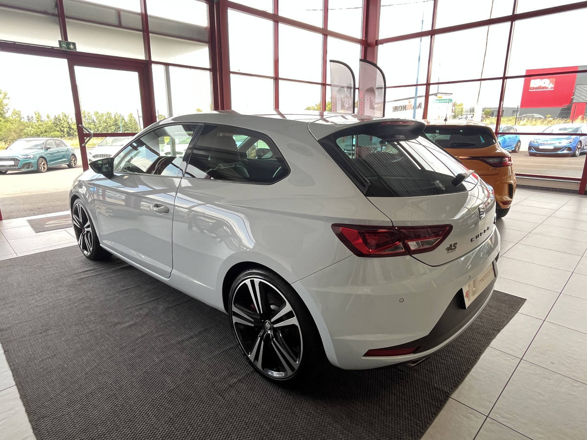SEAT LEON SC 2,0 TSI CUPRA 290 DSG6 GPS FULL LED REGULATEUR DCC SEAT SOUND BLUETOOTH PARK ASSIST EXCELLENT ETAT