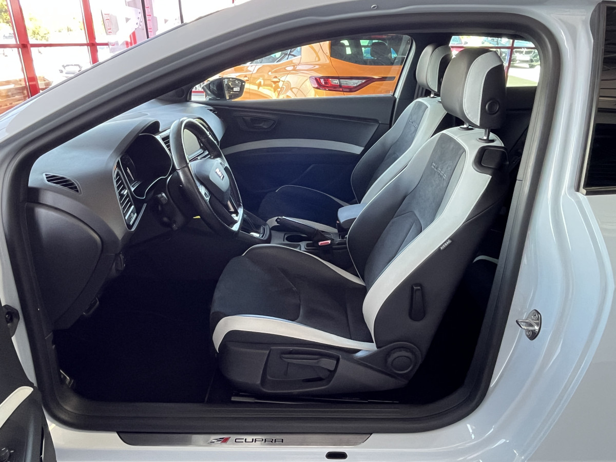 SEAT LEON SC 2,0 TSI CUPRA 290 DSG6 GPS FULL LED REGULATEUR DCC SEAT SOUND BLUETOOTH PARK ASSIST EXCELLENT ETAT