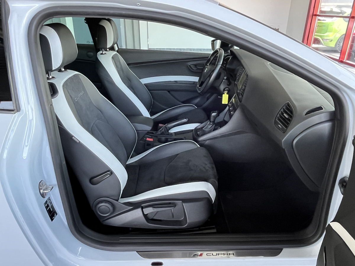 SEAT LEON SC 2,0 TSI CUPRA 290 DSG6 GPS FULL LED REGULATEUR DCC SEAT SOUND BLUETOOTH PARK ASSIST EXCELLENT ETAT