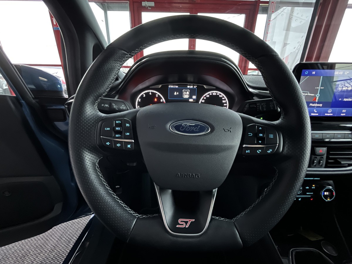 FORD FIESTA 1,5 200 LAUNCH CONTROL GPS CAMERA FULL LED REGULATEUR LIMITEUR  CARPLAY PACK HIVER HIFI B&O KEYLESS EXCELLENT ETAT