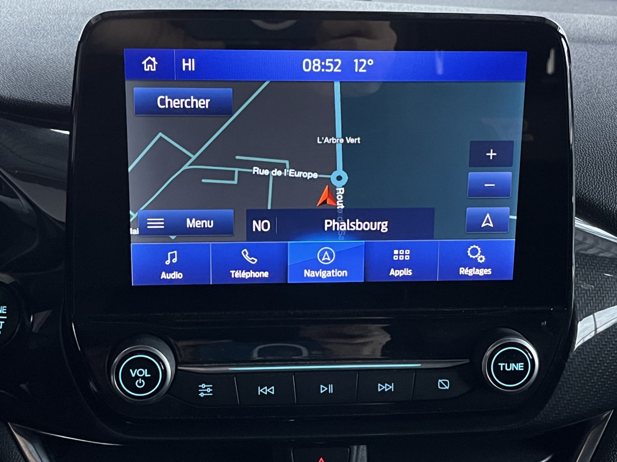 FORD FIESTA 1,5 200 LAUNCH CONTROL GPS CAMERA FULL LED REGULATEUR LIMITEUR  CARPLAY PACK HIVER HIFI B&O KEYLESS EXCELLENT ETAT