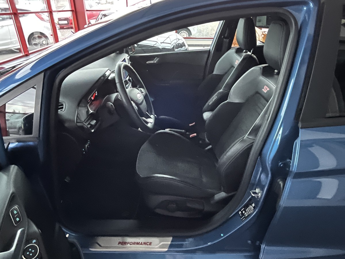 FORD FIESTA 1,5 200 LAUNCH CONTROL GPS CAMERA FULL LED REGULATEUR LIMITEUR  CARPLAY PACK HIVER HIFI B&O KEYLESS EXCELLENT ETAT