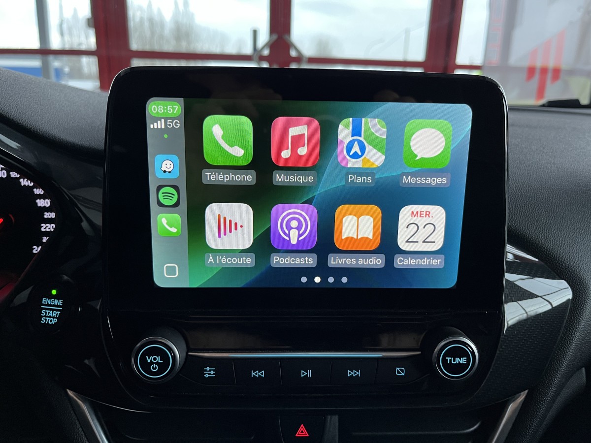 FORD FIESTA 1,5 200 LAUNCH CONTROL GPS CAMERA FULL LED REGULATEUR LIMITEUR  CARPLAY PACK HIVER HIFI B&O KEYLESS EXCELLENT ETAT