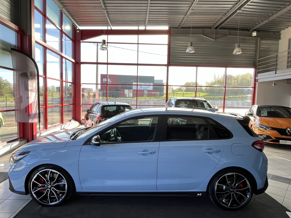 HYUNDAI I 30 N 2,0 T-GDI  275 PRFORMANCE GPS CAMERA APPLE CARPLAY KEYLESS PARK PILOT PACK HIVER  DIFFERENTIEL A GLISSERMENT REGULATEUR LIMITEUR FEUX LED EXCELLENT ETAT