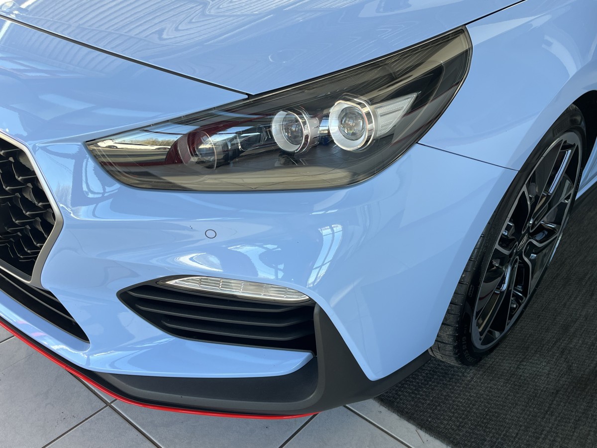 HYUNDAI I 30 N 2,0 T-GDI  275 PRFORMANCE GPS CAMERA APPLE CARPLAY KEYLESS PARK PILOT PACK HIVER  DIFFERENTIEL A GLISSERMENT REGULATEUR LIMITEUR FEUX LED EXCELLENT ETAT