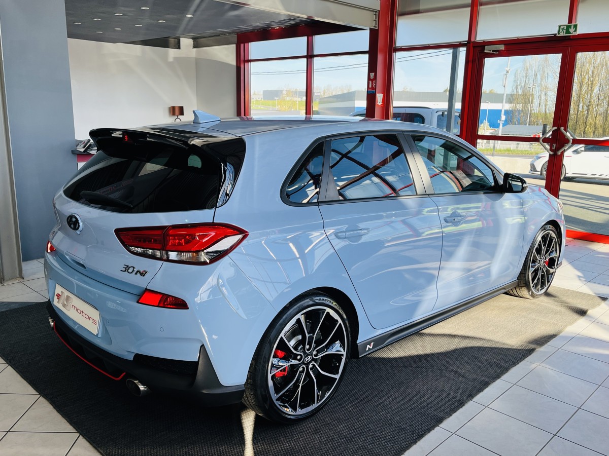 HYUNDAI I 30 N 2,0 T-GDI  275 PRFORMANCE GPS CAMERA APPLE CARPLAY KEYLESS PARK PILOT PACK HIVER  DIFFERENTIEL A GLISSERMENT REGULATEUR LIMITEUR FEUX LED EXCELLENT ETAT