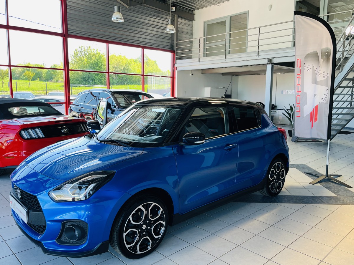 SUZUKI SWIFT SPORT 1,4 129 HYBRID GPS CAMERA FULL LED REGULATEUR LIMITEUR KEYLESS FULL LED APPLE CARPLAY PARK PILOT EXCELLENT ETAT