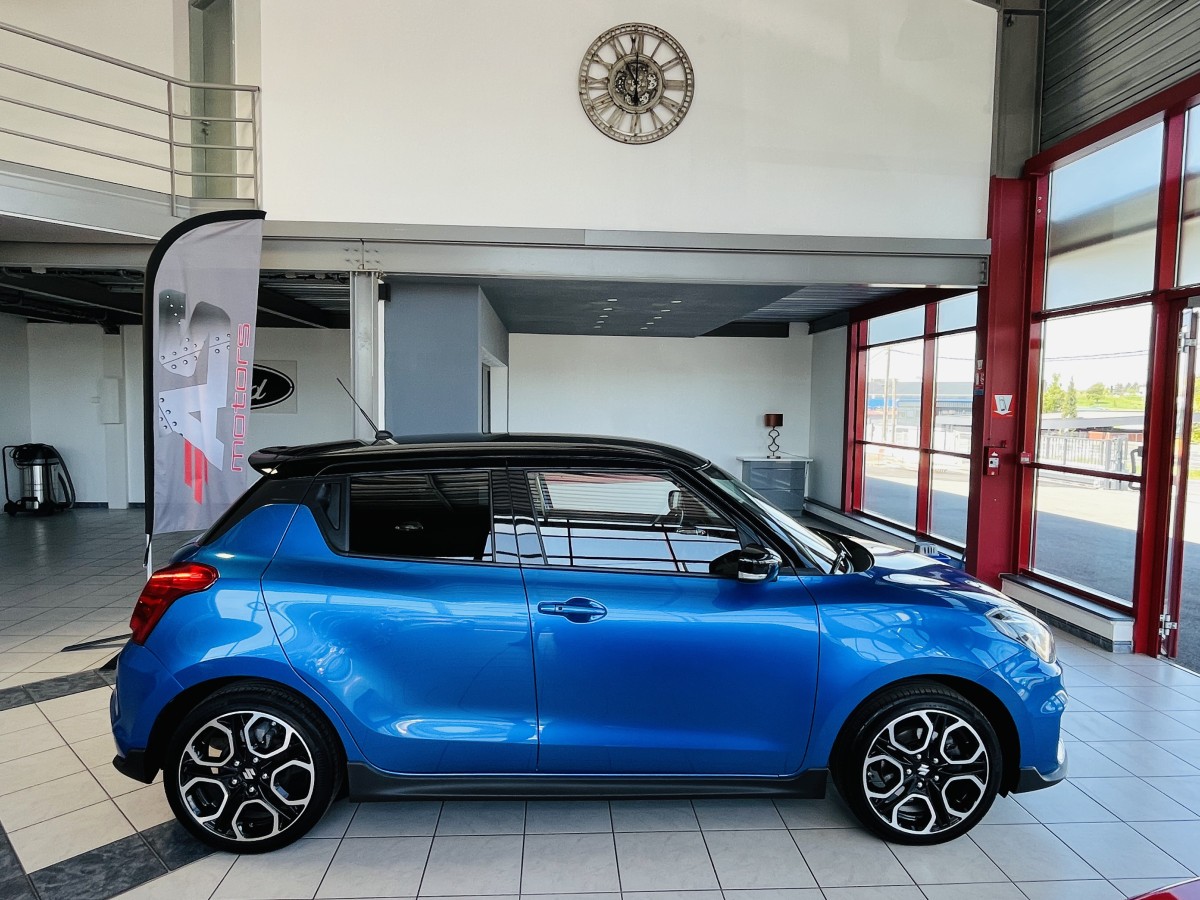 SUZUKI SWIFT SPORT 1,4 129 HYBRID GPS CAMERA FULL LED REGULATEUR LIMITEUR KEYLESS FULL LED APPLE CARPLAY PARK PILOT EXCELLENT ETAT