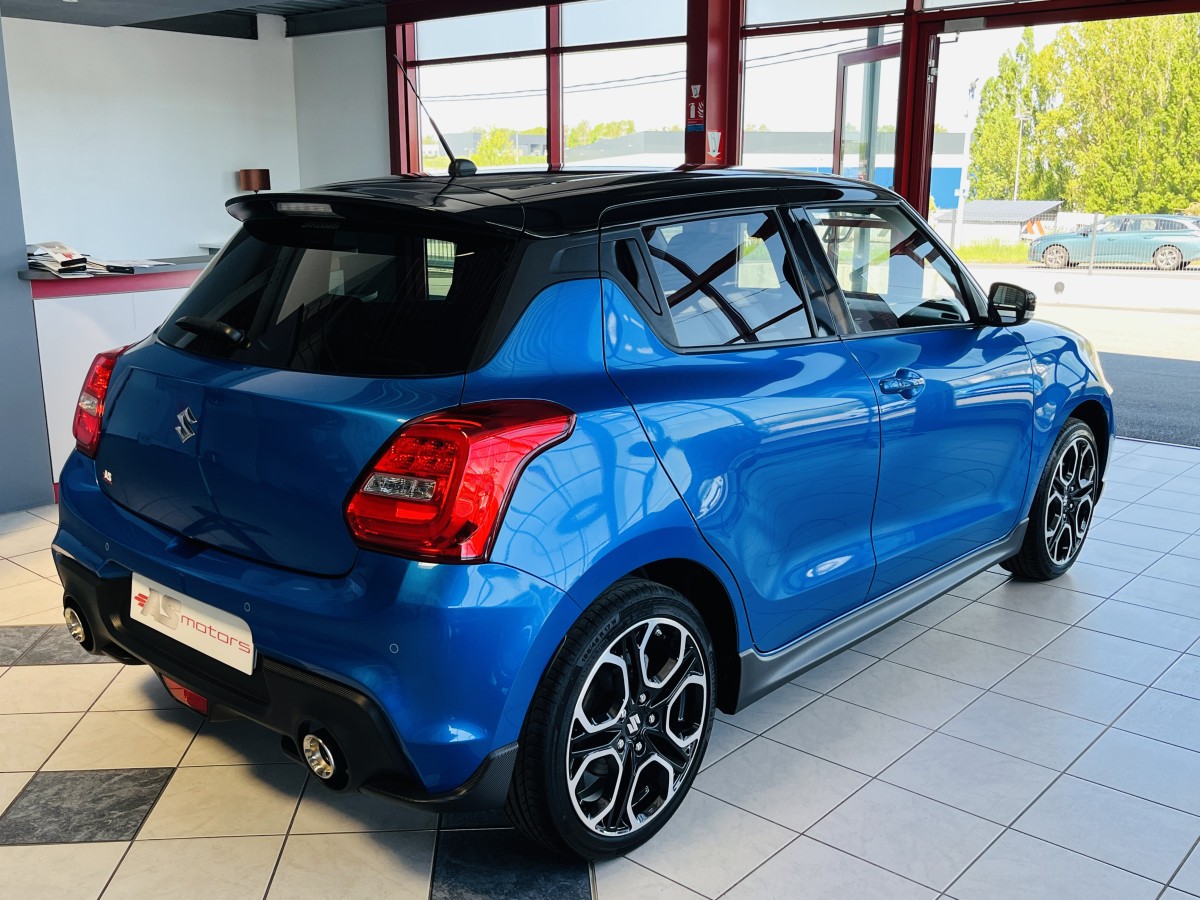 SUZUKI SWIFT SPORT 1,4 129 HYBRID GPS CAMERA FULL LED REGULATEUR LIMITEUR KEYLESS FULL LED APPLE CARPLAY PARK PILOT EXCELLENT ETAT