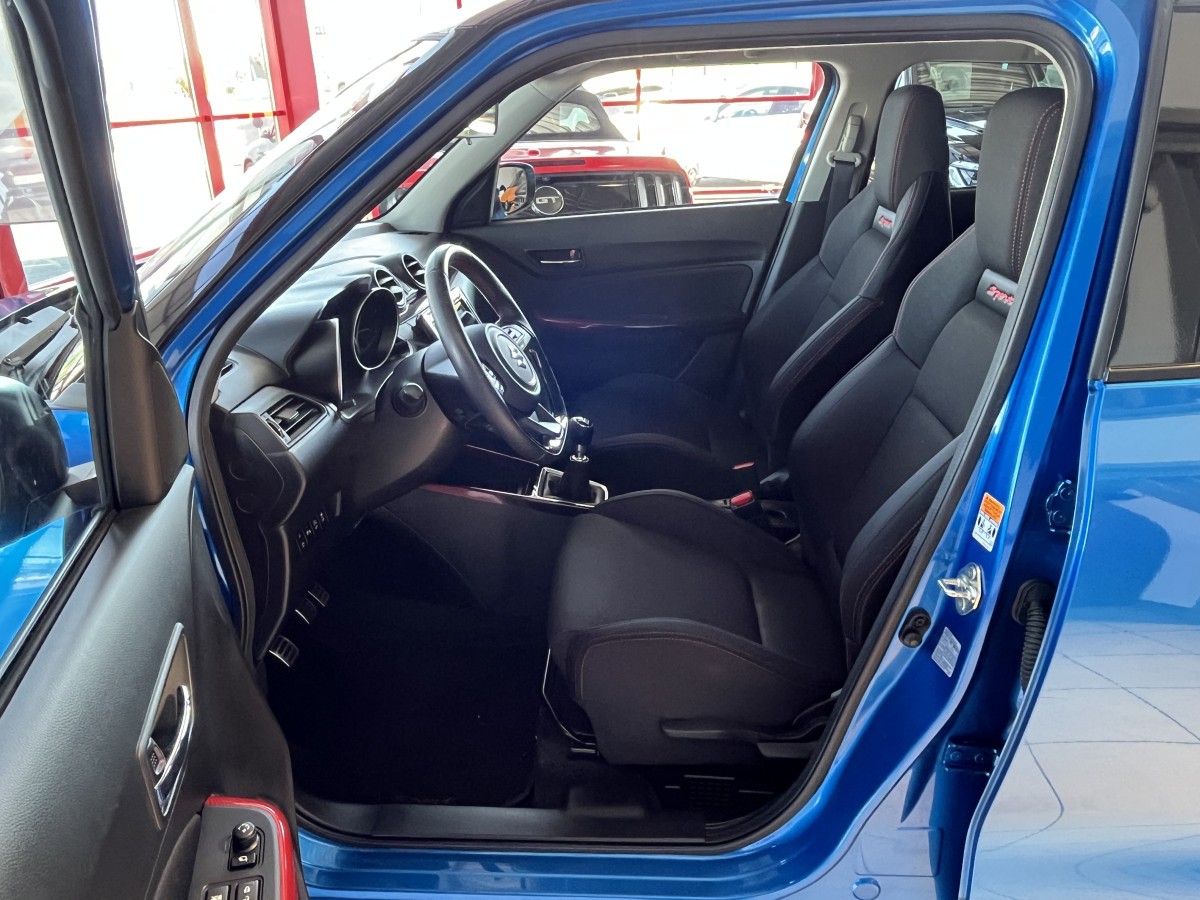 SUZUKI SWIFT SPORT 1,4 129 HYBRID GPS CAMERA FULL LED REGULATEUR LIMITEUR KEYLESS FULL LED APPLE CARPLAY PARK PILOT EXCELLENT ETAT