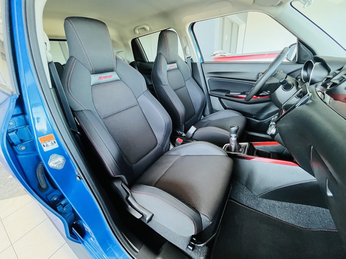 SUZUKI SWIFT SPORT 1,4 129 HYBRID GPS CAMERA FULL LED REGULATEUR LIMITEUR KEYLESS FULL LED APPLE CARPLAY PARK PILOT EXCELLENT ETAT