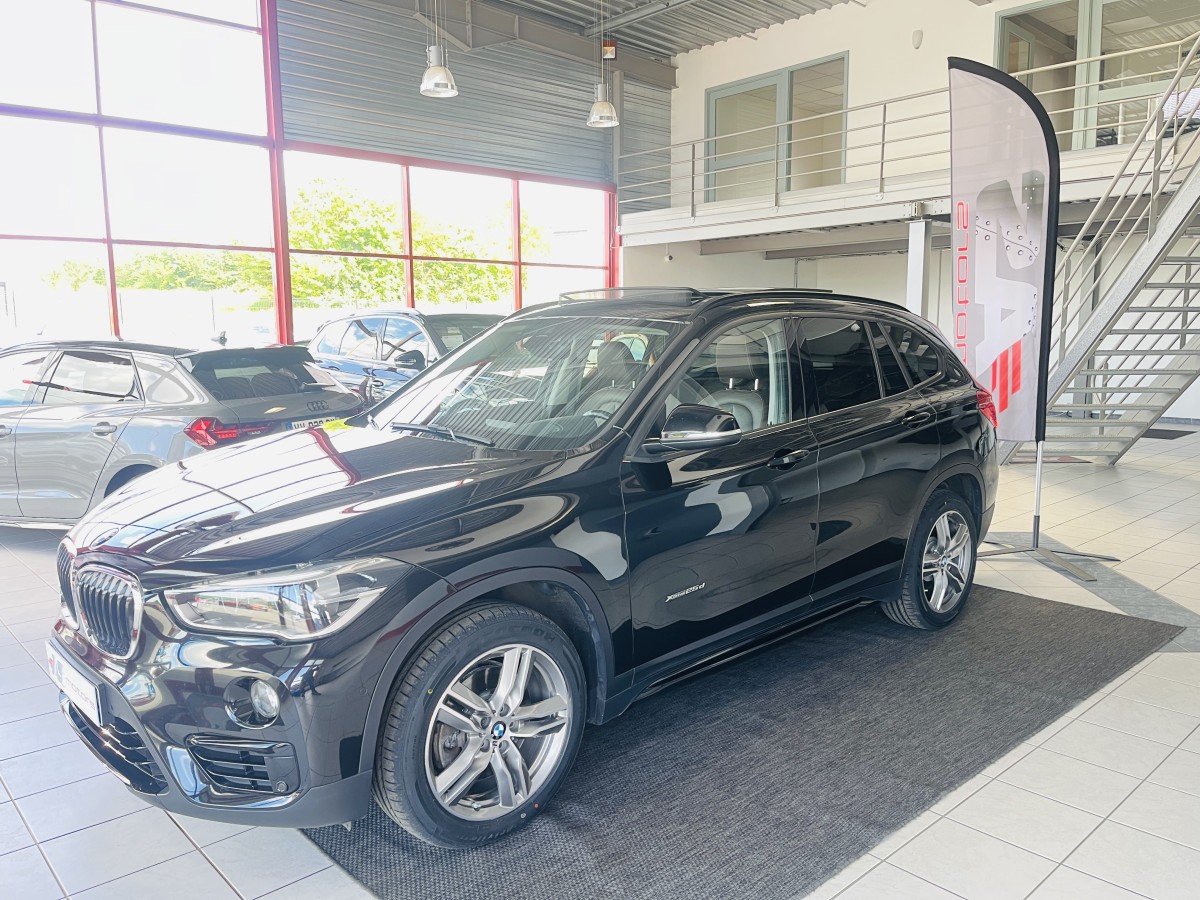 BMW X1 25 D 2,0  231 M SPORT XDRIVE BVA8 TOIT PANORAMIQUE OUVRANT GPS CAMERA KEYLESS REGULATEUR LIMITEUR PHARES LED PARK PILOT PACK. HIVER