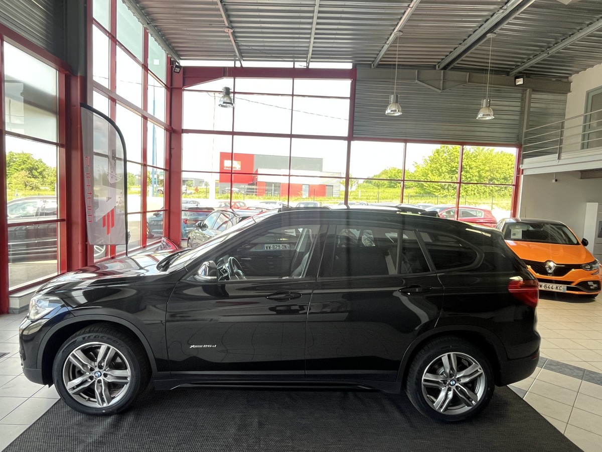 BMW X1 25 D 2,0  231 M SPORT XDRIVE BVA8 TOIT PANORAMIQUE OUVRANT GPS CAMERA KEYLESS REGULATEUR LIMITEUR PHARES LED PARK PILOT PACK. HIVER
