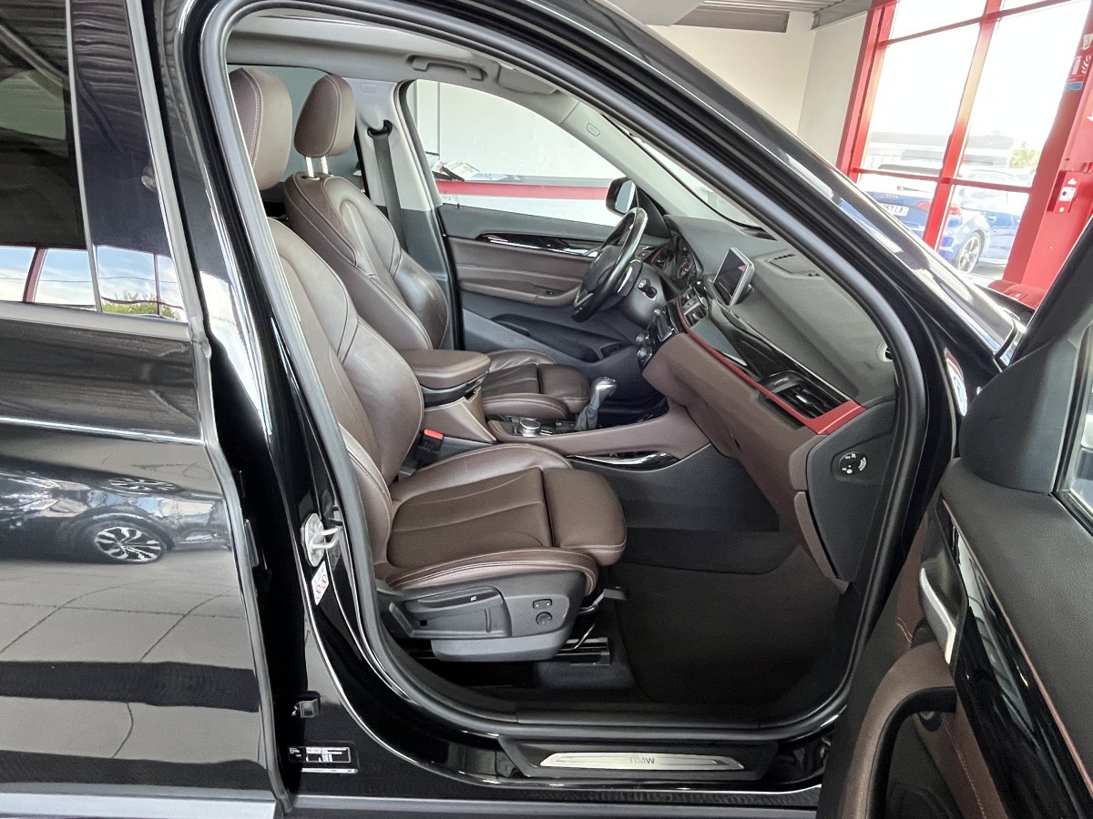 BMW X1 25 D 2,0  231 M SPORT XDRIVE BVA8 TOIT PANORAMIQUE OUVRANT GPS CAMERA KEYLESS REGULATEUR LIMITEUR PHARES LED PARK PILOT PACK. HIVER