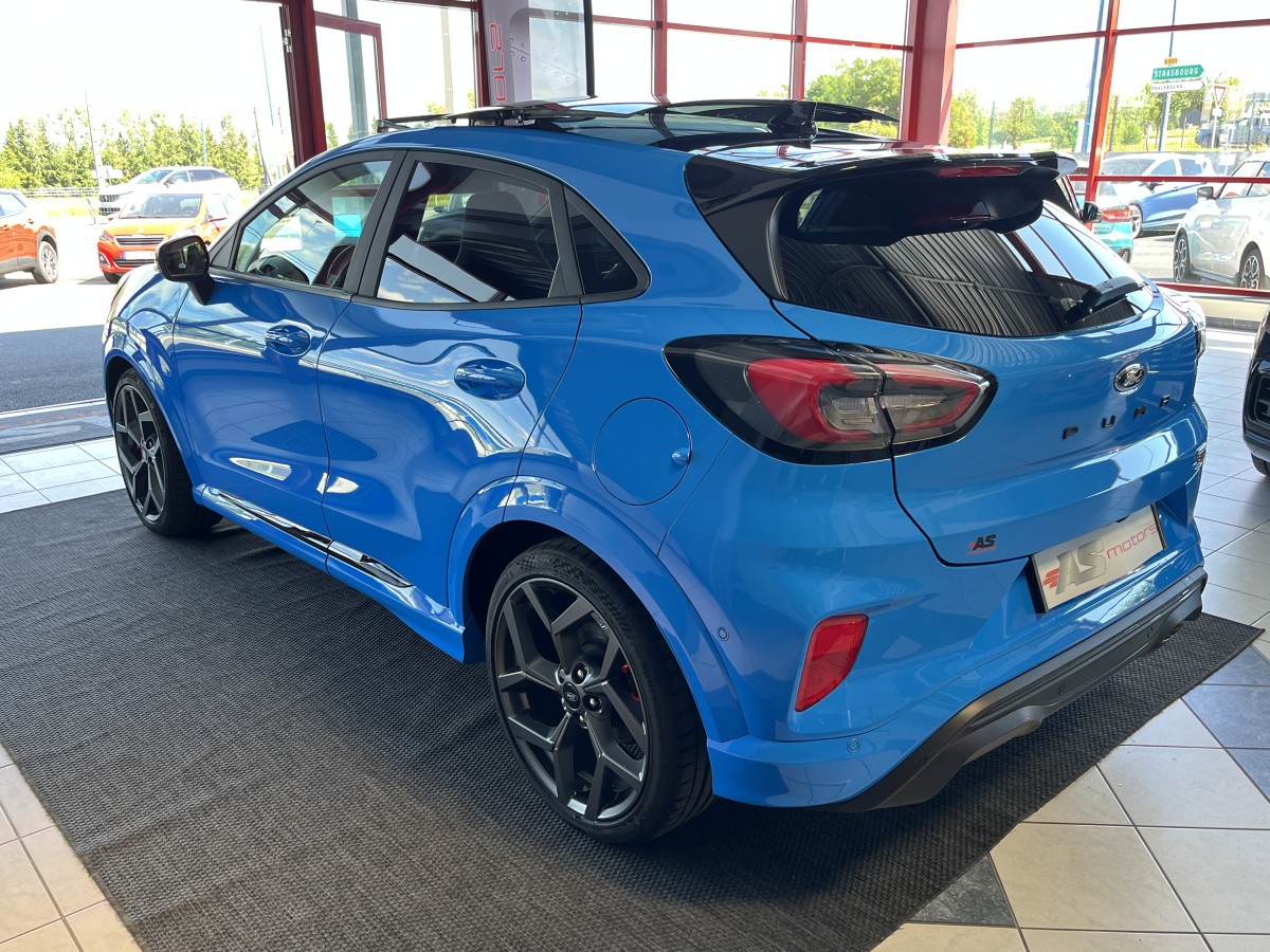 FORD PUMA ST 1,5 200  PHASE 2  GPS CAMERA  ATTELAGE TOIT PANORAMIQUE FEUX FULL LED HIFI B&O APPLE CAR PLAY PACK HIVER PARK PILOT  KEYLESS BLEU NITROUS  ETAT NEUF
