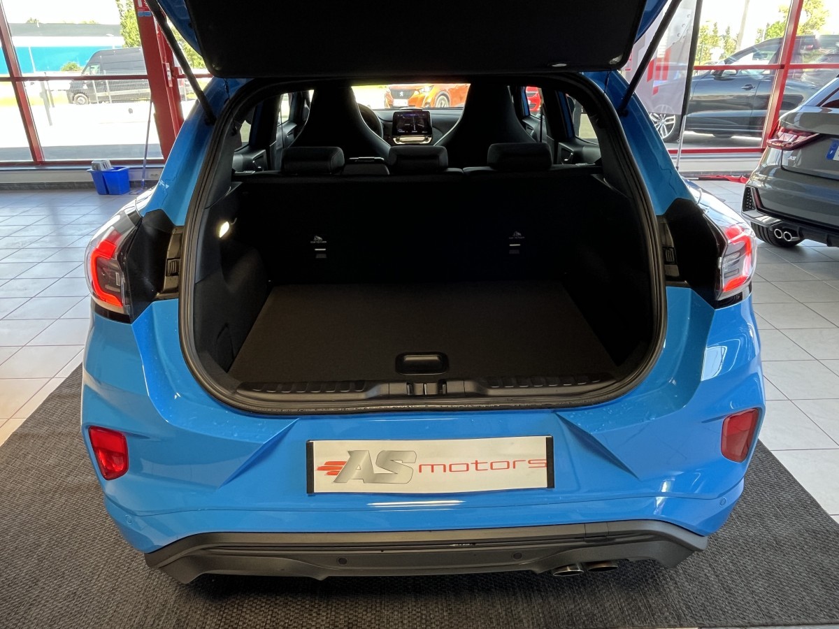 FORD PUMA ST 1,5 200  PHASE 2  GPS CAMERA  ATTELAGE TOIT PANORAMIQUE FEUX FULL LED HIFI B&O APPLE CAR PLAY PACK HIVER PARK PILOT  KEYLESS BLEU NITROUS  ETAT NEUF
