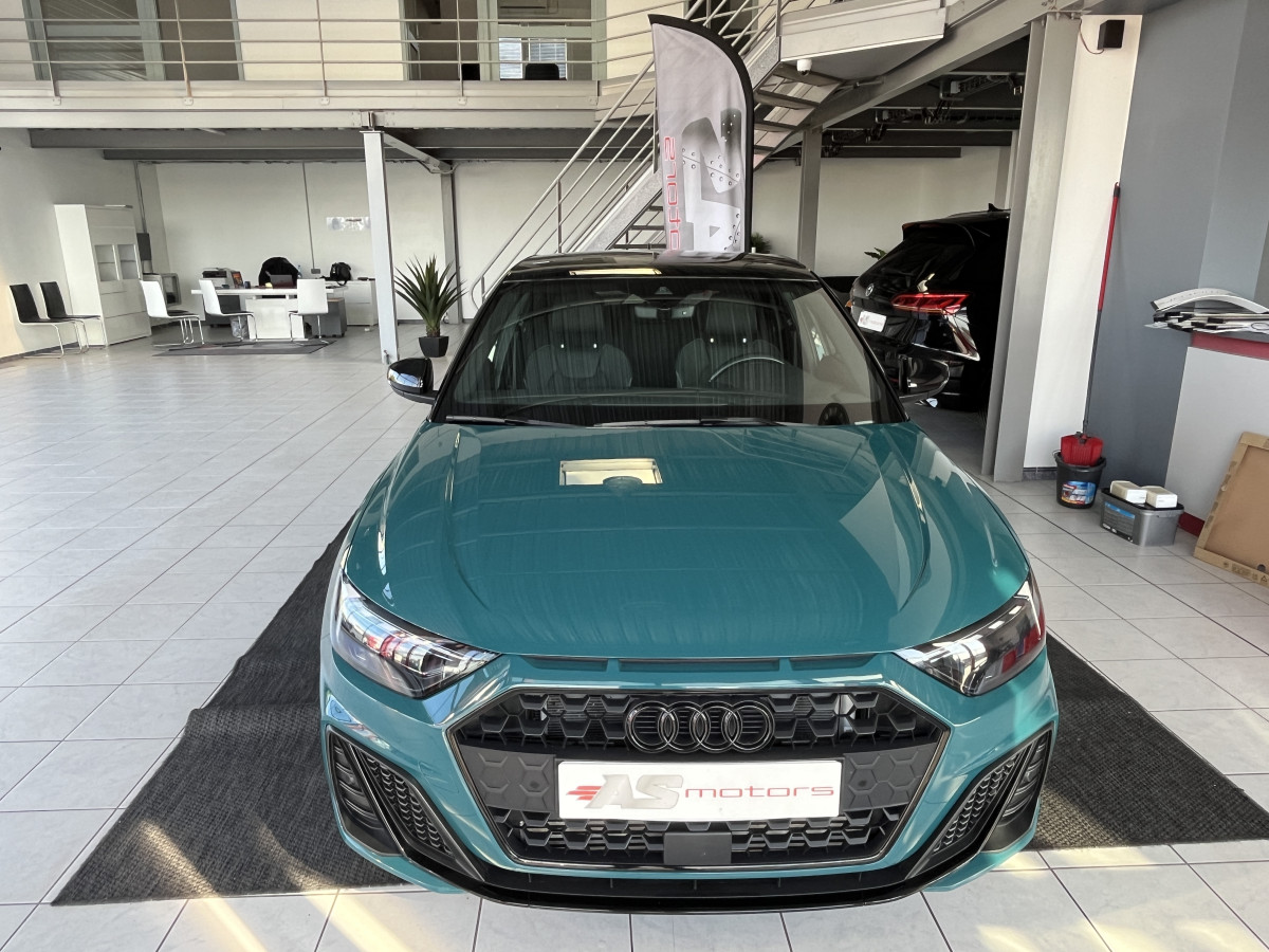 AUDI A1 SPORTBACK  40 TFSI 2,0  200 EDITION ONE FULL S-LINE S-TRONIC 6  APPLE CARPLAY GPS ANDROID  HIFI BANG  FULL LED  KEYLESS REGULATEUR  LIMITEUR  DRIVE SELECT DIGITAL COCKPIT PARKPILOT JANTES ALU 18  ETAT NEUF