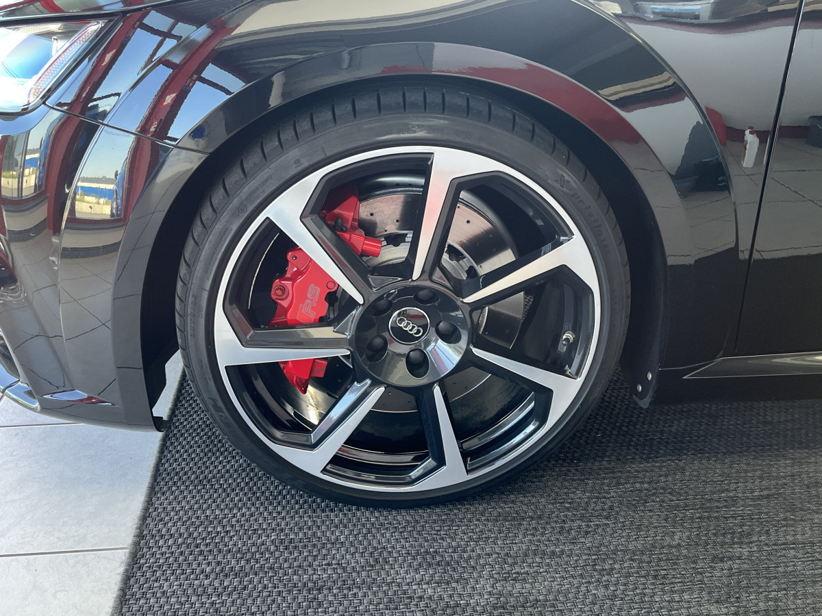 AUDI TTRS 2,5 TFSI 400 QUATTRO S-TRONIC 7 GPS CAMERA AUDI MAGNETIC RIDE APPLE CARPLAY DRIVE SELECT REGULATEUR LIMITEUR  ECHAPPEMENT RS HIFI B&O SIEGES RS FEUX FULL LED EXCELLENT ETAT