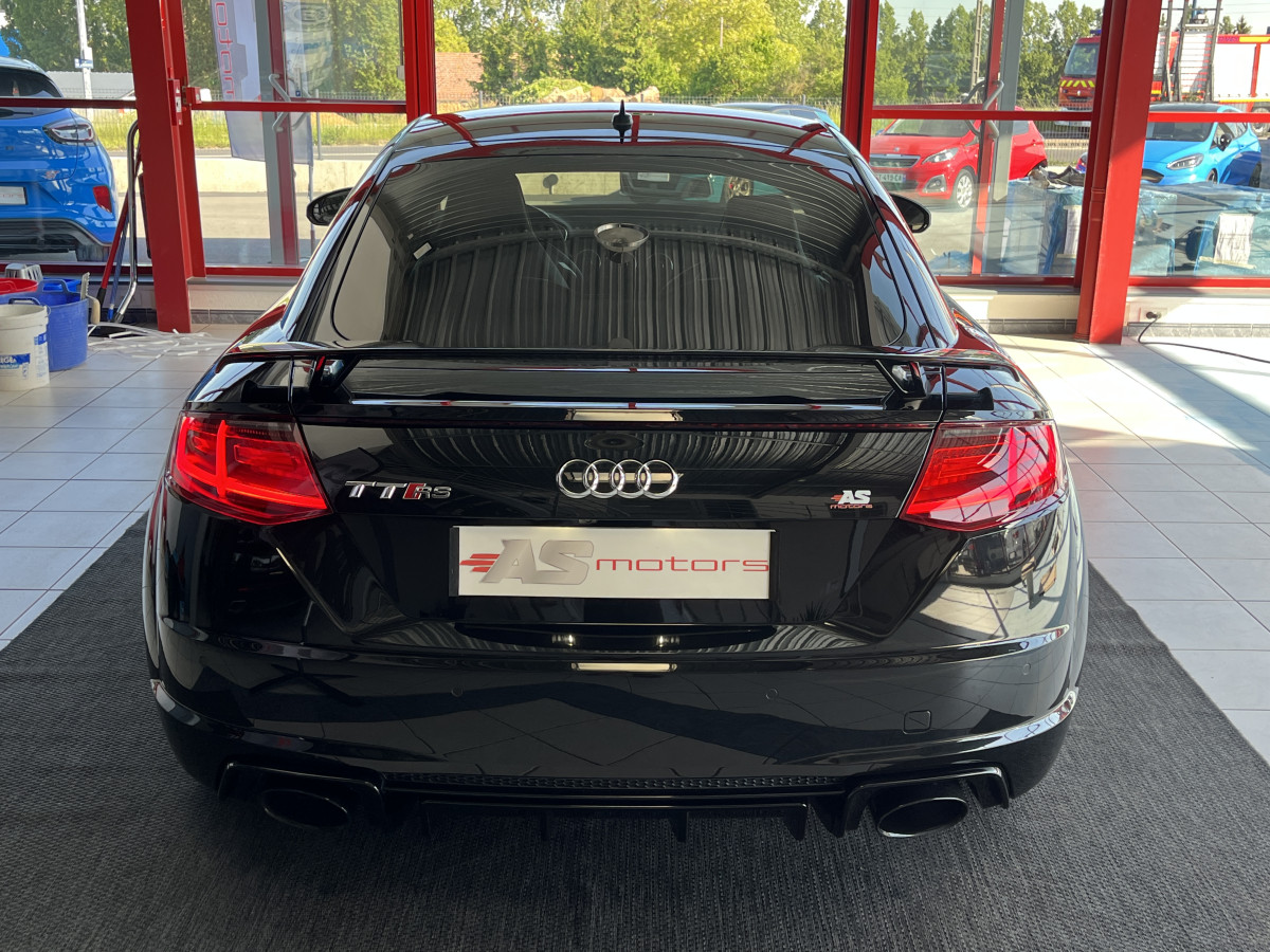 AUDI TTRS 2,5 TFSI 400 QUATTRO S-TRONIC 7 GPS CAMERA AUDI MAGNETIC RIDE APPLE CARPLAY DRIVE SELECT REGULATEUR LIMITEUR  ECHAPPEMENT RS HIFI B&O SIEGES RS FEUX FULL LED EXCELLENT ETAT