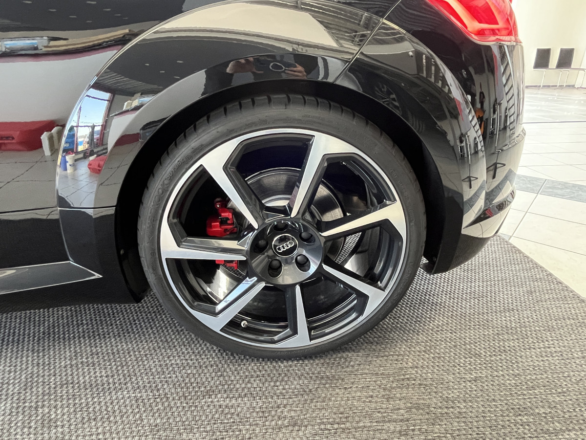 AUDI TTRS 2,5 TFSI 400 QUATTRO S-TRONIC 7 GPS CAMERA AUDI MAGNETIC RIDE APPLE CARPLAY DRIVE SELECT REGULATEUR LIMITEUR  ECHAPPEMENT RS HIFI B&O SIEGES RS FEUX FULL LED EXCELLENT ETAT