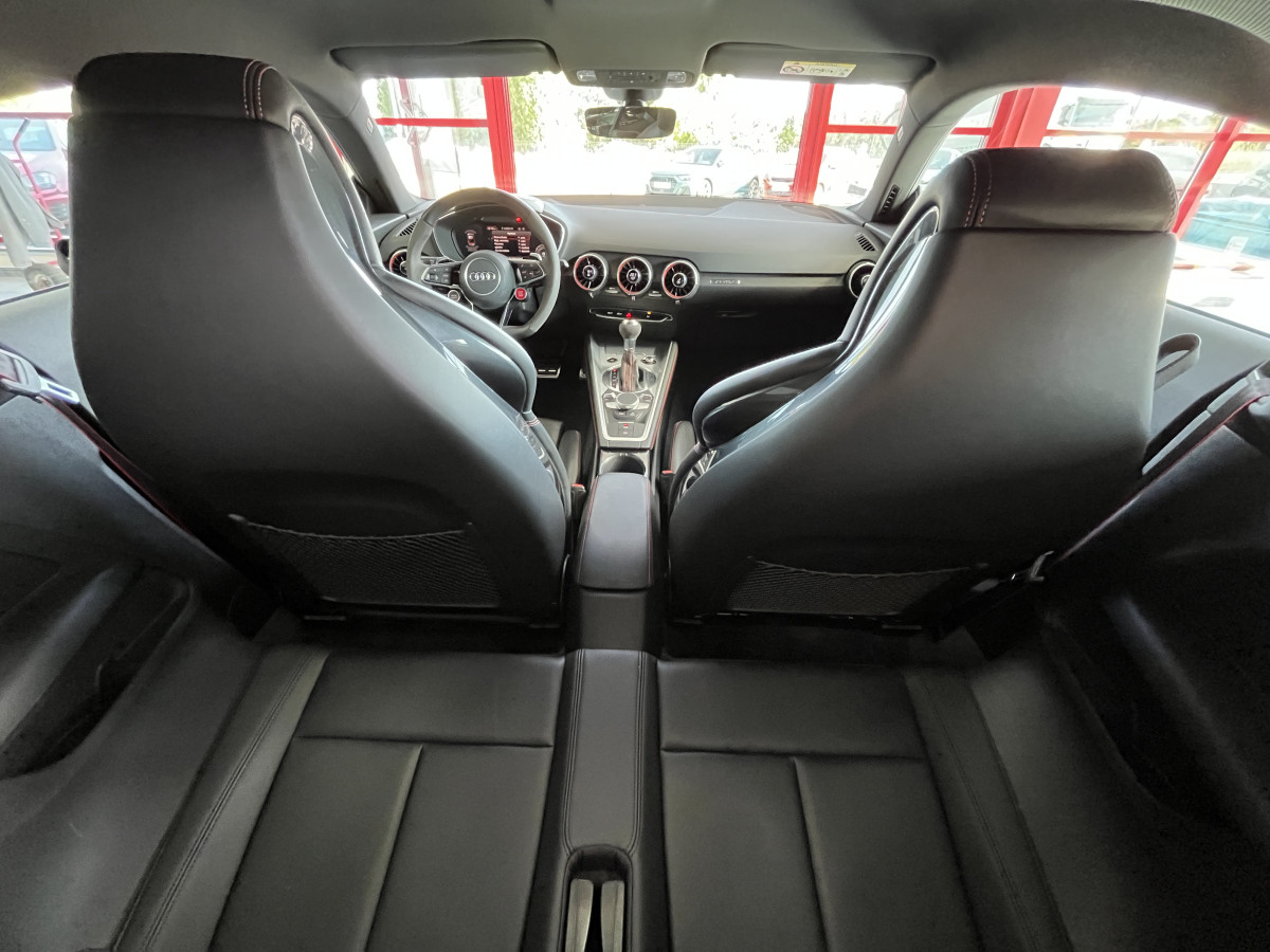 AUDI TTRS 2,5 TFSI 400 QUATTRO S-TRONIC 7 GPS CAMERA AUDI MAGNETIC RIDE APPLE CARPLAY DRIVE SELECT REGULATEUR LIMITEUR  ECHAPPEMENT RS HIFI B&O SIEGES RS FEUX FULL LED EXCELLENT ETAT