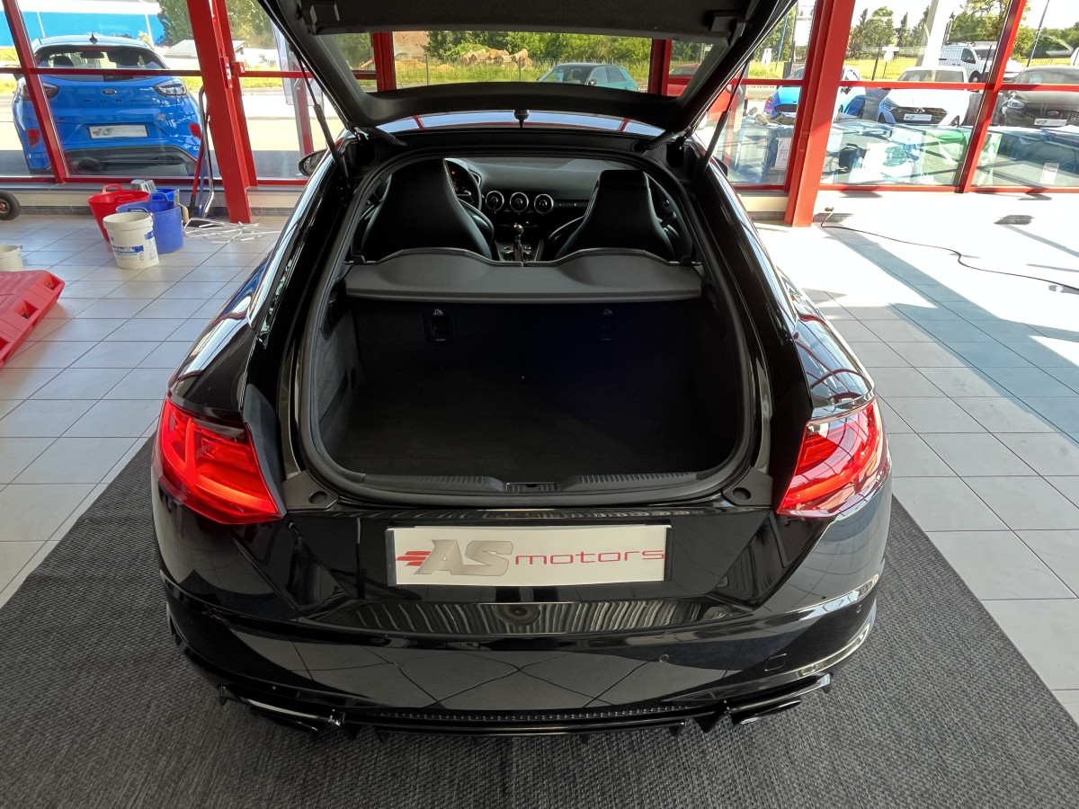 AUDI TTRS 2,5 TFSI 400 QUATTRO S-TRONIC 7 GPS CAMERA AUDI MAGNETIC RIDE APPLE CARPLAY DRIVE SELECT REGULATEUR LIMITEUR  ECHAPPEMENT RS HIFI B&O SIEGES RS FEUX FULL LED EXCELLENT ETAT