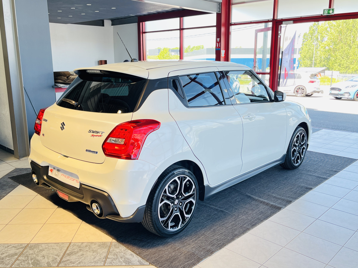 SUZUKI SWIFT SPORT 1,4 129 HYBRID GPS CAMERA FULL LED REGULATEUR LIMITEUR KEYLESS APPLE CARPLAY PARK PILOT EXCELLENT ETAT