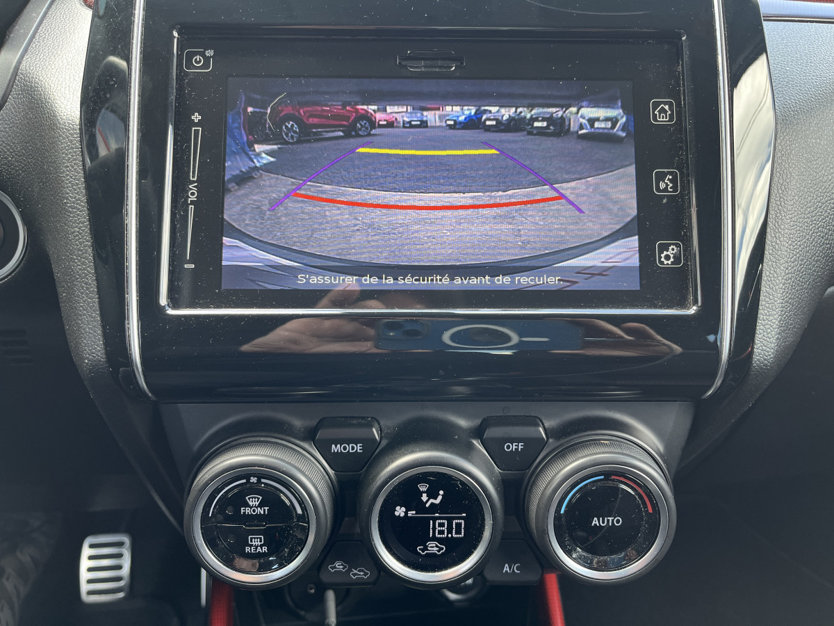 SUZUKI SWIFT SPORT 1,4 129 HYBRID GPS CAMERA FULL LED REGULATEUR LIMITEUR KEYLESS APPLE CARPLAY PARK PILOT EXCELLENT ETAT