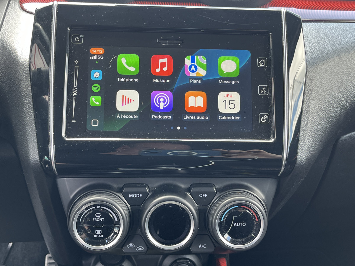 SUZUKI SWIFT SPORT 1,4 129 HYBRID GPS CAMERA FULL LED REGULATEUR LIMITEUR KEYLESS APPLE CARPLAY PARK PILOT EXCELLENT ETAT