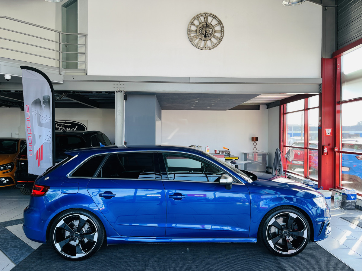 AUDI S3 SPORTBACK 2,0 TFSI 300 QUATTRO  GPS REGULATEUR ADAPTATIF DRIVE SELECT JANTES ROTOR BI- XENON PARK PILOT  EXCELLENT ETAT