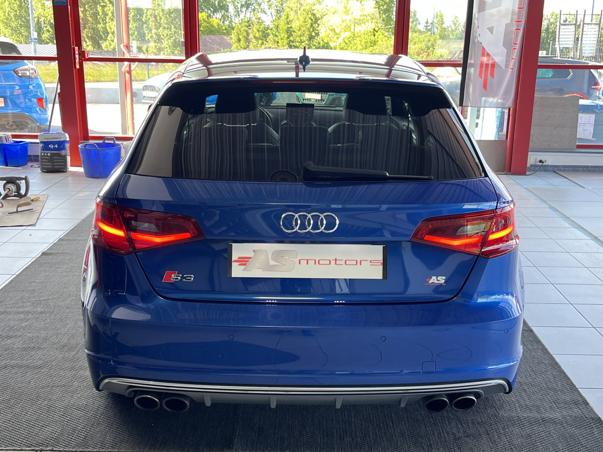 AUDI S3 SPORTBACK 2,0 TFSI 300 QUATTRO  GPS REGULATEUR ADAPTATIF DRIVE SELECT JANTES ROTOR BI- XENON PARK PILOT  EXCELLENT ETAT