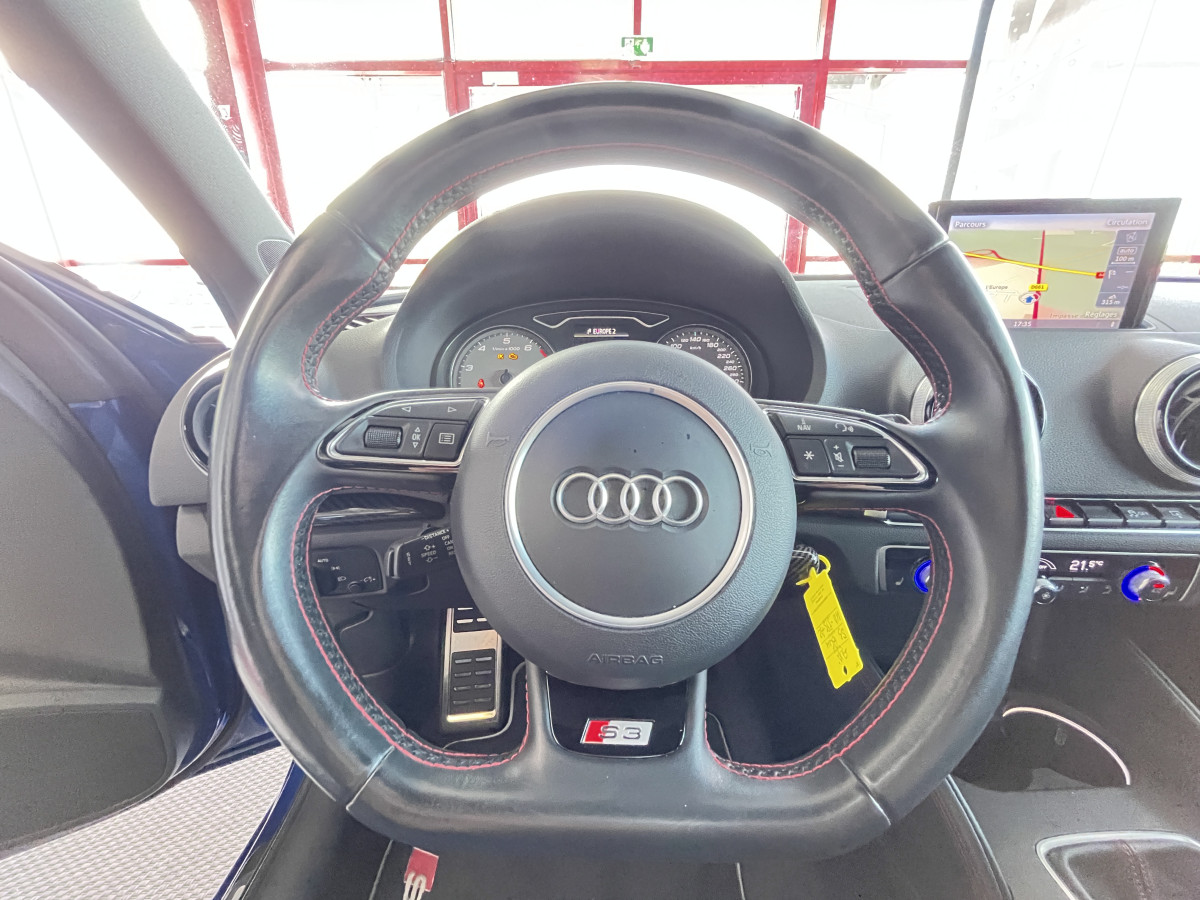 AUDI S3 SPORTBACK 2,0 TFSI 300 QUATTRO  GPS REGULATEUR ADAPTATIF DRIVE SELECT JANTES ROTOR BI- XENON PARK PILOT  EXCELLENT ETAT
