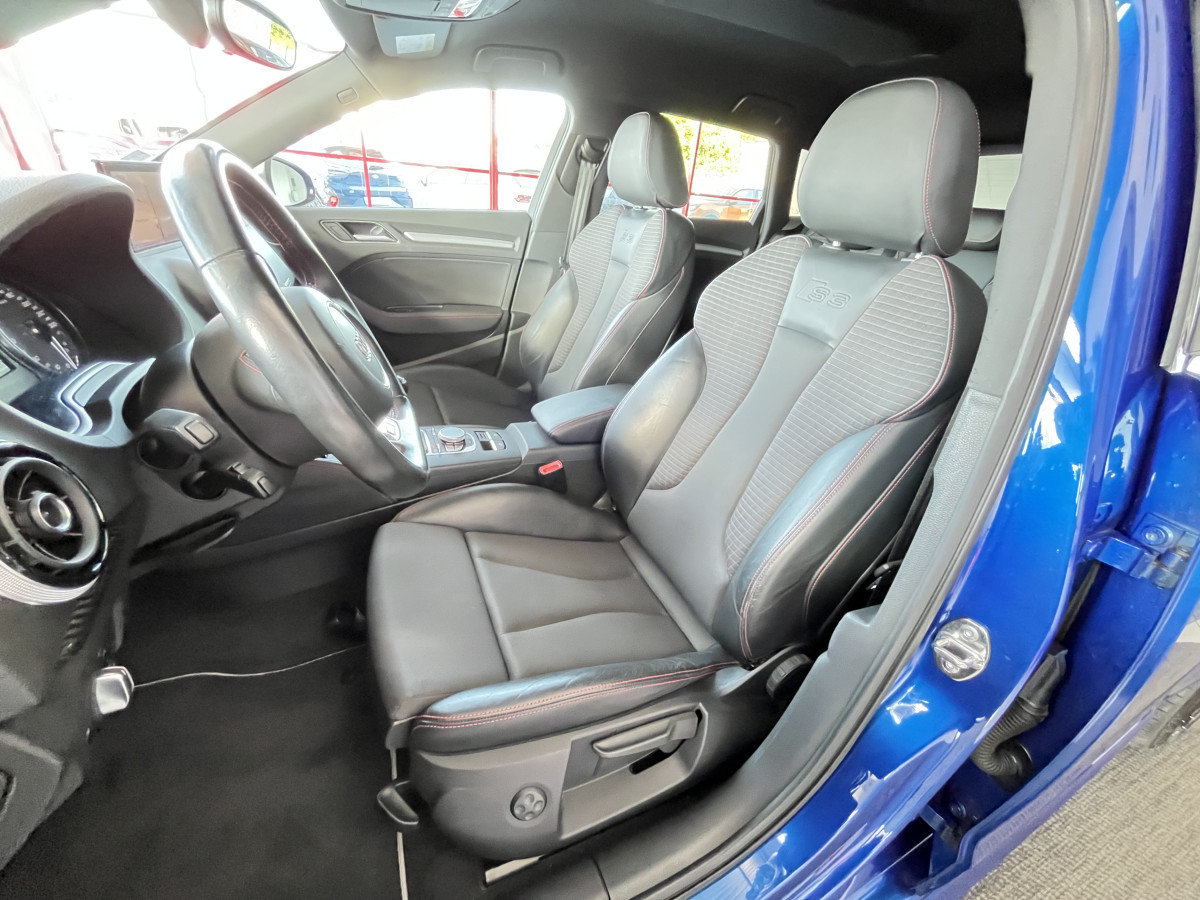 AUDI S3 SPORTBACK 2,0 TFSI 300 QUATTRO  GPS REGULATEUR ADAPTATIF DRIVE SELECT JANTES ROTOR BI- XENON PARK PILOT  EXCELLENT ETAT