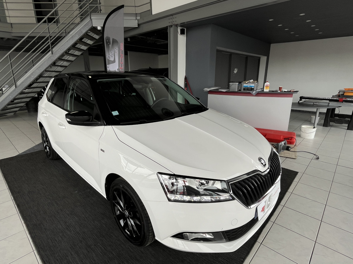 SKODA FABIA 1,0 TSI 95 EDITION GPS CAMERA REGULATEUR KEYLESS APPLE CARPLAY PARK PILOT JANTES ALU EXCELLENT ETAT