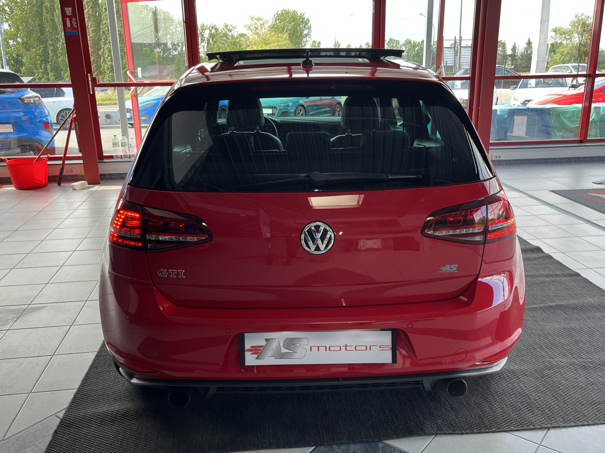 VOLKSWAGEN GOLF 7 2,0 TSI 230 PERFORMANCE DSG6 TOIT PANORAMIQUE OUVRANT  GPS  KEYLESS BI-XENON  PARK PILOT  JANTES 18  TRES BON ETAT