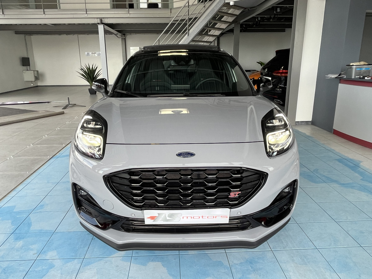 FORD PUMA ST 1,5 200  PACK PERF GPS CAMERA  TOIT PANORAMIQUE FEUX FULL LED HIFI B&O APPLE CAR PLAY PACK HIVER  KEYLESS FULL OPTIONS ETAT NEUF