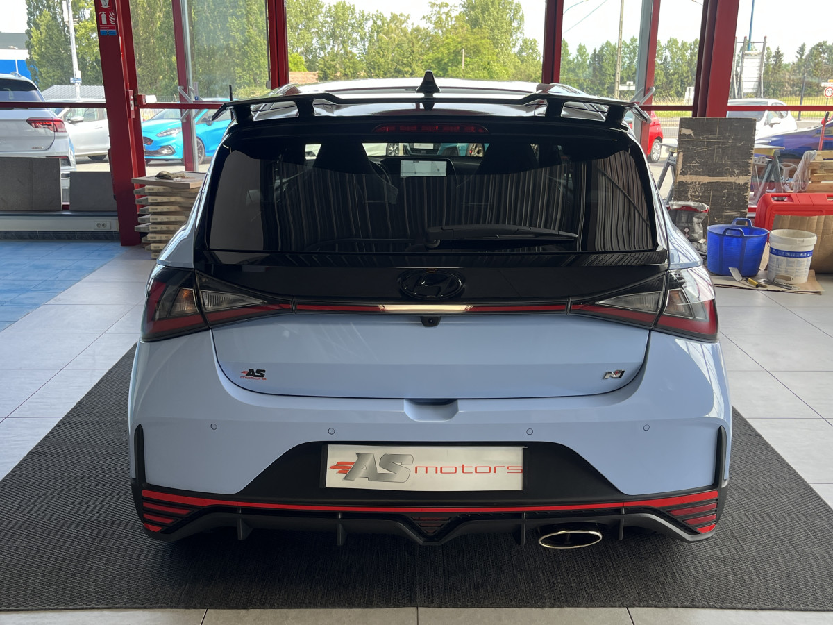 HYNDAI I20 N 1,6 T-GDI 204 GPS CAMERA APPLE CARPLAY REGULATEUR LIMITEUR KEYLESS VIRTUAL COCKPIT DRIVE SELECT HIFI BOSE FULL LED DIFFERENTIEL A GLISSEMENT ETAT NEUF