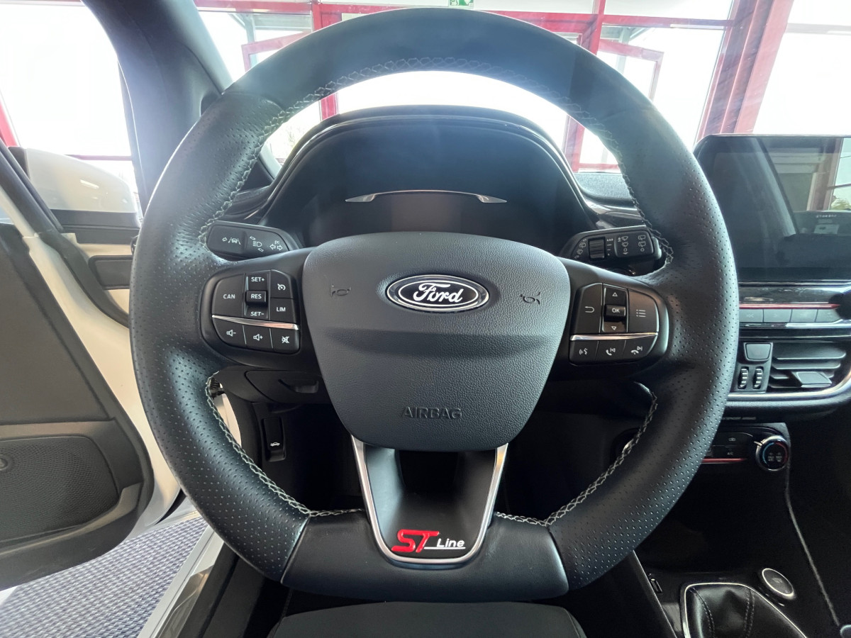 FORD FIESTA ST LINE 1,0 100 GPS APPLE CARPLAY HIFI B&O PARK PILOT KEYLESS ECHAPPEMENT MILTEK FEUX HALOGENE EXCELLENT ETAT