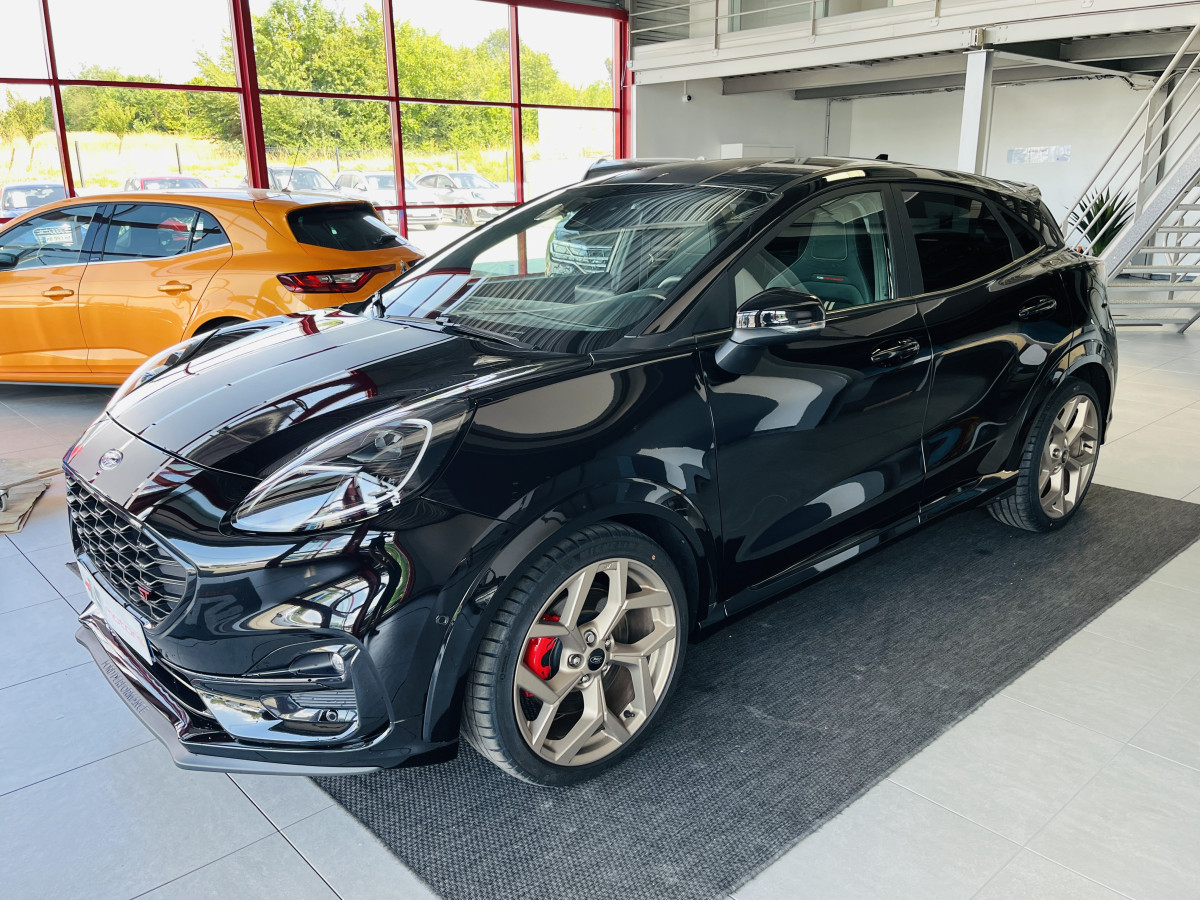 FORD PUMA ST 1,5 200 GOLD EDITION 176/999  PACK PERF GPS CAMERA  FEUX FULL LED HIFI B&O APPLE CAR PLAY PACK HIVER  PARK ASSIST KEYLESS ECHAPPEMENT A CLAPET ETAT NEUF