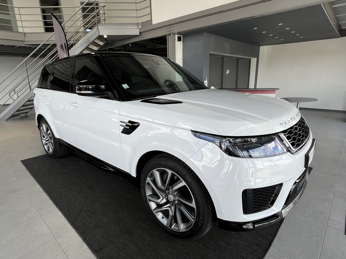 LAND ROVER RANGE ROVER SPORT 2,0 P400E PHEV 404 HSE 4X4  ATTELAGE TOIT PANORAMIQUE GPS CAMERA KEYLESS  REGULATEUR LIMITEUR HIFI MERIDIAN PHARES  MATRIX LED SUSPENSION PNEUMATIQUE JANTE 21 EXCELLENT ETAT