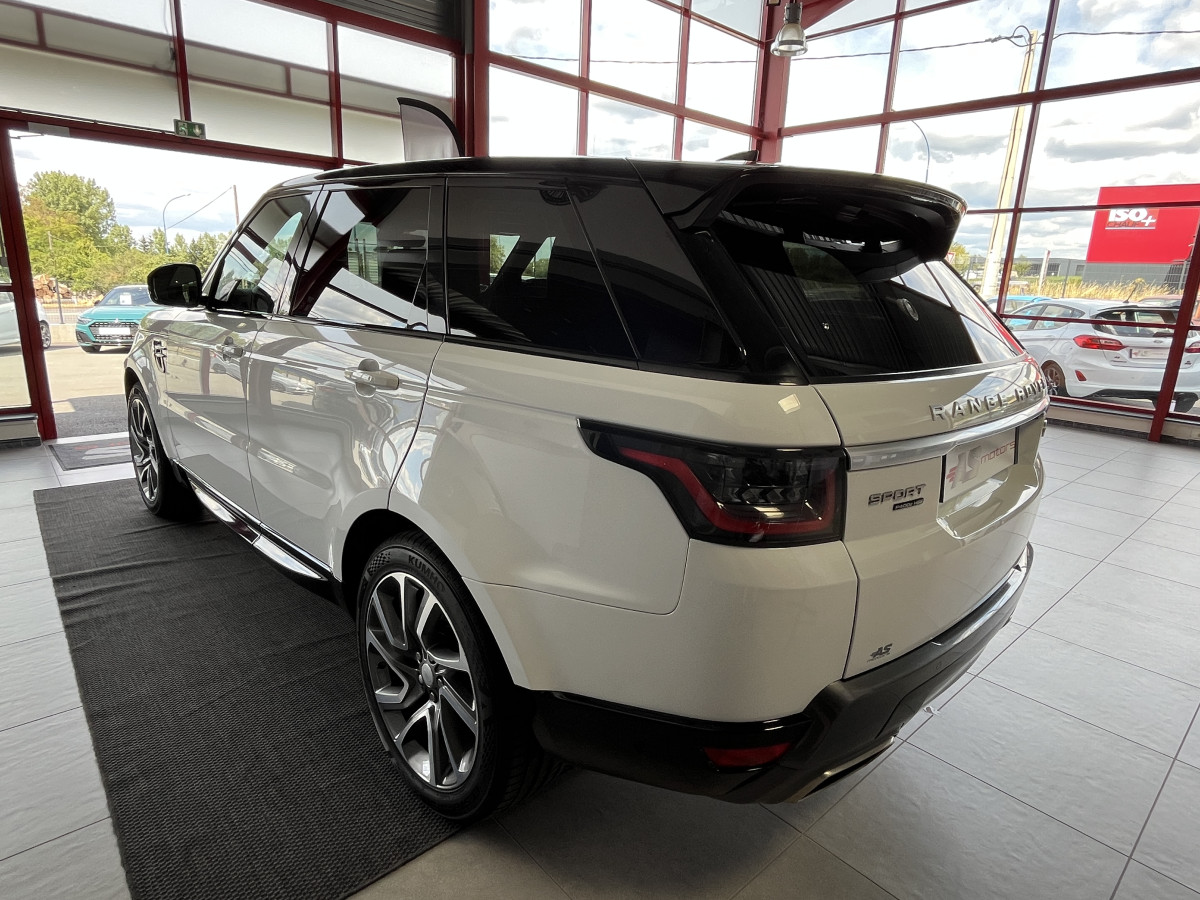LAND ROVER RANGE ROVER SPORT 2,0 P400E PHEV 404 HSE 4X4  ATTELAGE TOIT PANORAMIQUE GPS CAMERA KEYLESS  REGULATEUR LIMITEUR HIFI MERIDIAN PHARES  MATRIX LED SUSPENSION PNEUMATIQUE JANTE 21 EXCELLENT ETAT
