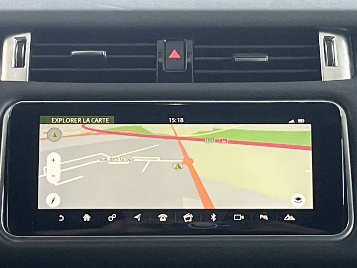 LAND ROVER RANGE ROVER SPORT 2,0 P400E PHEV 404 HSE 4X4  ATTELAGE TOIT PANORAMIQUE GPS CAMERA KEYLESS  REGULATEUR LIMITEUR HIFI MERIDIAN PHARES  MATRIX LED SUSPENSION PNEUMATIQUE JANTE 21 EXCELLENT ETAT