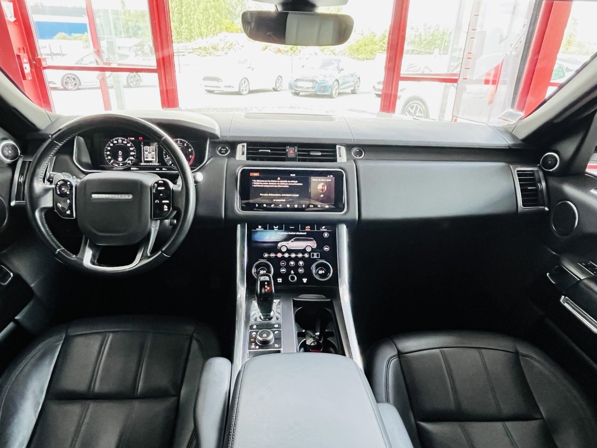 LAND ROVER RANGE ROVER SPORT 2,0 P400E PHEV 404 HSE 4X4  ATTELAGE TOIT PANORAMIQUE GPS CAMERA KEYLESS  REGULATEUR LIMITEUR HIFI MERIDIAN PHARES  MATRIX LED SUSPENSION PNEUMATIQUE JANTE 21 EXCELLENT ETAT