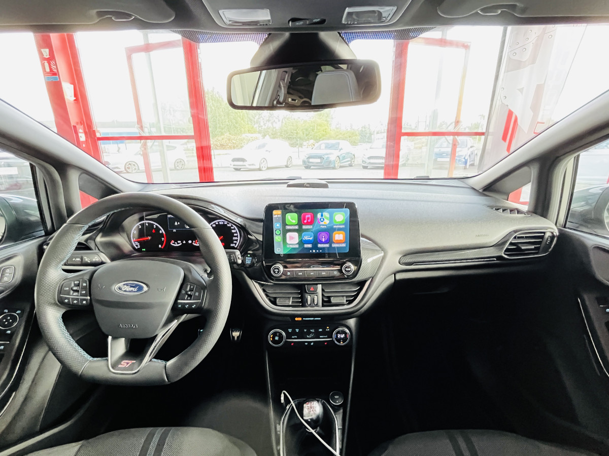 FORD FIESTA ST 1,5 200 PACK PERFORMANCE DIFFERENTIEL + LAUNCH CONTROL  TOIT PANO  APPLE CARPLAY FULL LED ECHAPPEMENT MILTEK BLUETOOTH KEYLESS  HIFI B&O REGULATEUR LIMITEUR PARK PILOT PACK HIVER JANTES 18 EXCELLENT ETAT