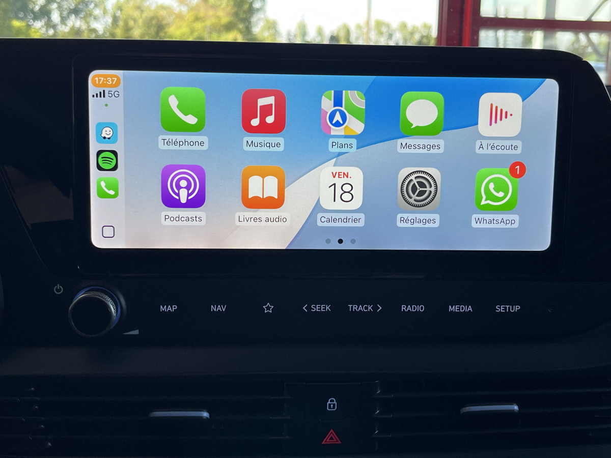 HYUNDAI I20 N 1,6 T-GDI 204 GPS CAMERA APPLE CARPLAY REGULATEUR LIMITEUR KEYLESS VIRTUAL COCKPIT DRIVE SELECT HIFI BOSE FULL LED DIFFERENTIEL A GLISSEMENT ETAT NEUF