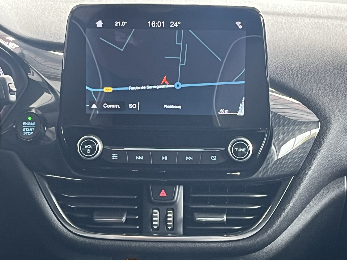 FORD FIESTA ST 1,5 200 PACK PERFORMANCE DIFFERENTIEL LAUNCH CONTROL GPS  APPLE CARPLAY FULL LED KEYLESS BLUETOOTH HIFI B&O REGULATEUR LIMITEUR PACK HIVER ECHAPPEMENT MILTEK EXCELLENT ETAT.