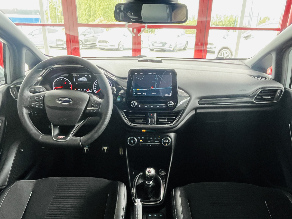 FORD FIESTA ST 1,5 200 PACK PERFORMANCE DIFFERENTIEL LAUNCH CONTROL GPS  APPLE CARPLAY FULL LED KEYLESS BLUETOOTH HIFI B&O REGULATEUR LIMITEUR PACK HIVER ECHAPPEMENT MILTEK EXCELLENT ETAT.