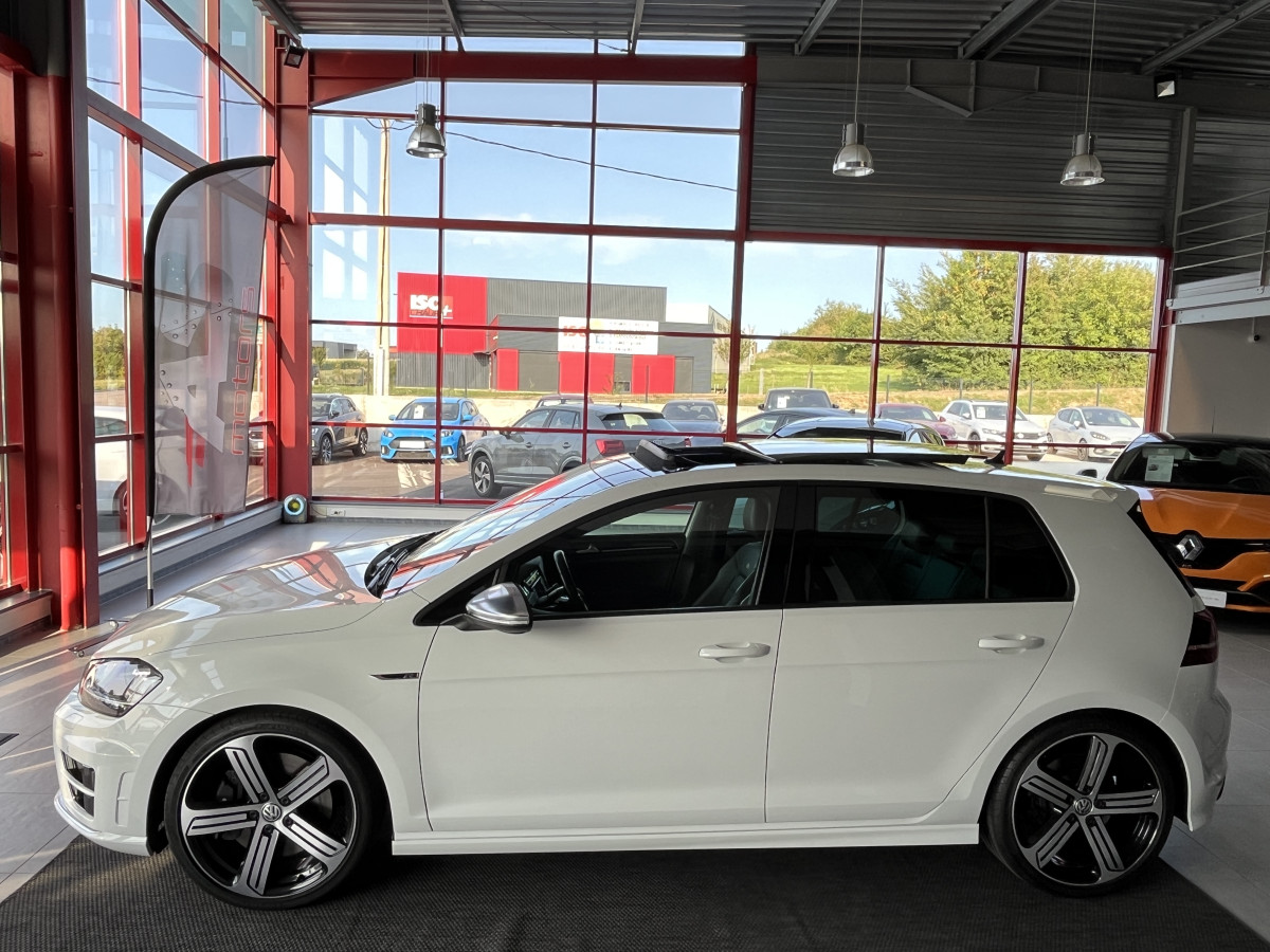 VOLKSWAGEN GOLF 7 R 2,0 TSI 300 DSG6 4 MOTION TOIT PANORAMIQUE GPS REGULATEUR LIMITEUR DRIVE SELECT  FEUX BI-XENON FULL CUIR PARK PILOT   EXCELLENT ETAT