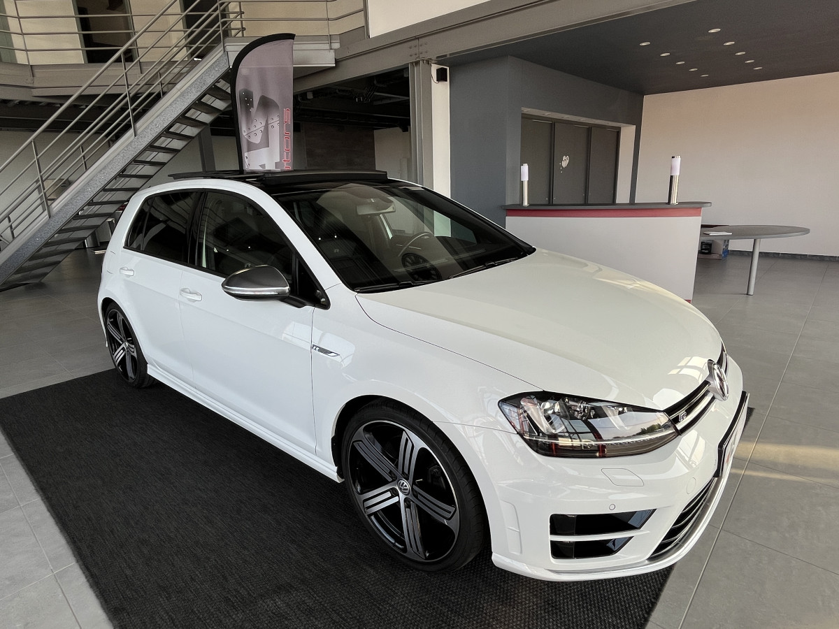 VOLKSWAGEN GOLF 7 R 2,0 TSI 300 DSG6 4 MOTION TOIT PANORAMIQUE GPS REGULATEUR LIMITEUR DRIVE SELECT  FEUX BI-XENON FULL CUIR PARK PILOT   EXCELLENT ETAT